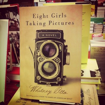 Eight Girls Taking Pictures